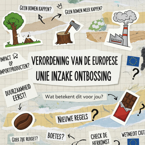 Ontbossing en de herkomst van papier voor boeken